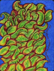 Leaf Wind From Be Inspired: Adult Coloring Book Volume 1