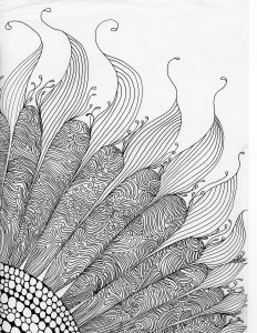 Sunflower Doodle From Be Inspired: Volume 2 Mini