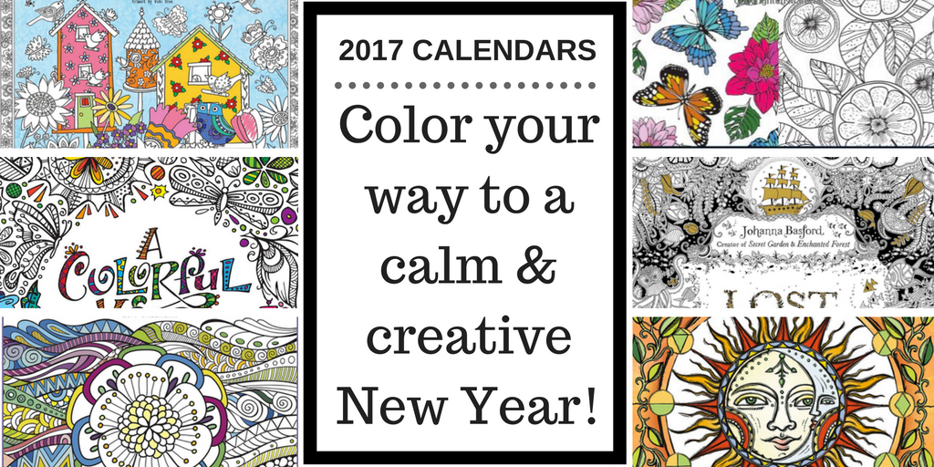 2017 Colorable Calendars That Every Colorist Will Love