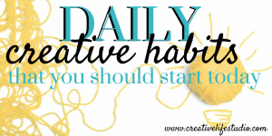 creative habits